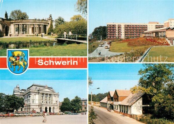 Schwerin Mecklenburg FDGB Erholungsheim Fritz Reuter Staatst