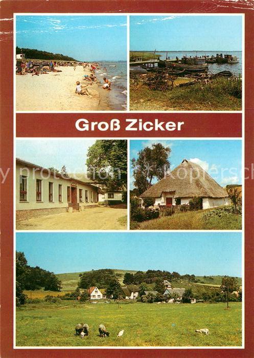 Gross Zicker Gager Strand Fischereihafen Gaststätte Bodden