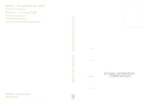 Berlin Friedrichstadtpalast – Bild 2