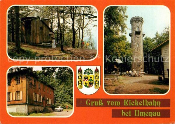Kickelhahn Goethehäuschen Jagdhaus Gabelbach Kicke