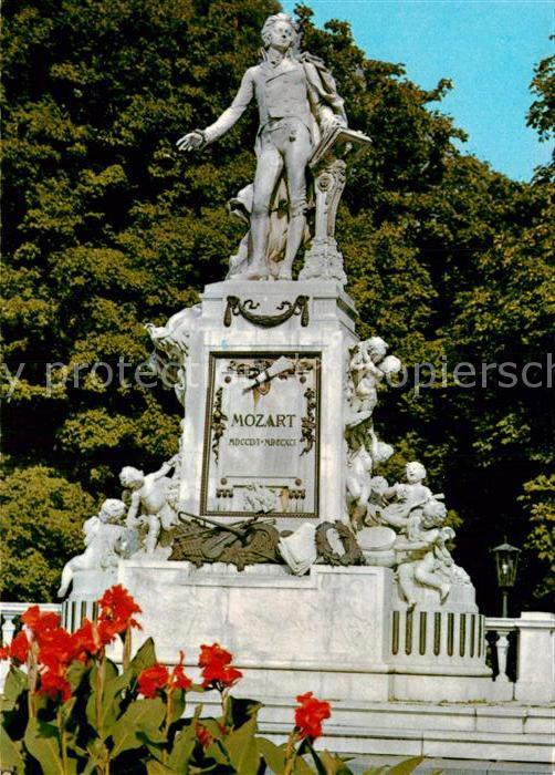 Wien Mozartdenkmal im Burggarten
