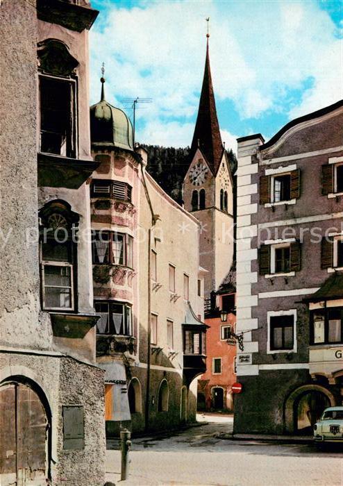 Rattenberg Tirol Ortsmotiv mit Kirche