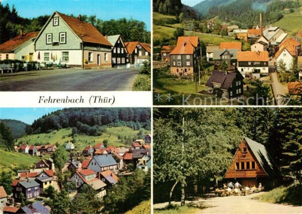 Fehrenbach Thueringer Wald HOG Rasthof Teilansichten Waldbaude Wer