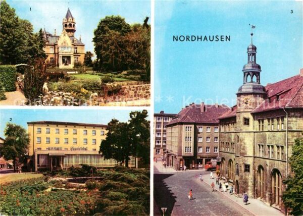 Nordhausen Thueringen Meyenburgmuseum HO Hotel Handelshof