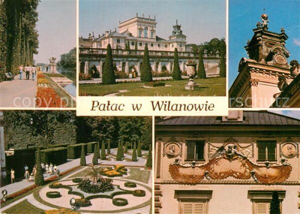 Warszawa Palac w Wilanowie Details