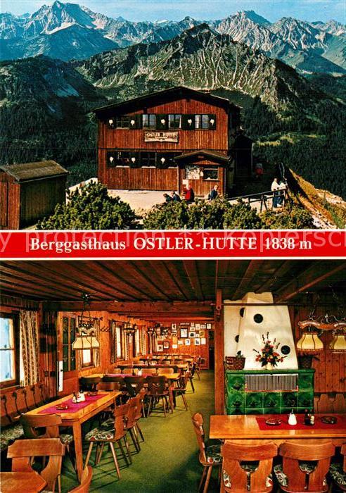 Ostlerhuette Berggasthaus auf dem Breitenberggipfel