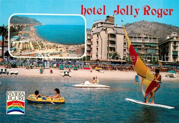 Pietra Ligure Hotel Jolly Roger Strandpartie