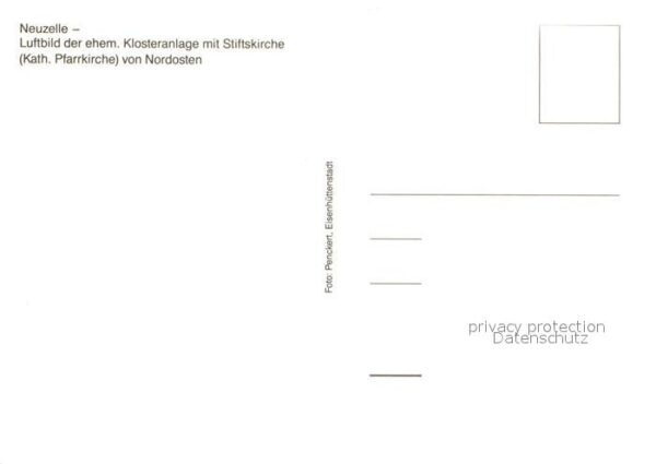 Neuzelle Fliegeraufnahme Klosteranlage mit Stift – Bild 2