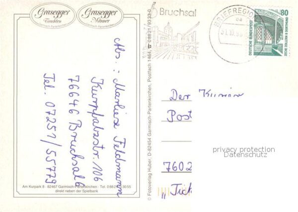 Garmisch-Partenkirchen Grasegger Trachten Kaufhaus – Bild 2
