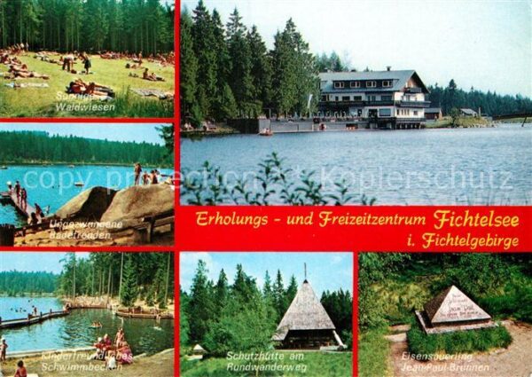Fichtelgebirge Erholungszentrum Fichtelsee Waldwiesen