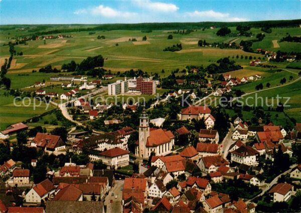 Bad Wurzach Fliegeraufnahme mit Waldburg Zeilscher