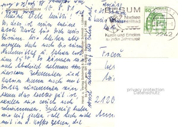 Buesum Nordseebad Fliegeraufnahme – Bild 2