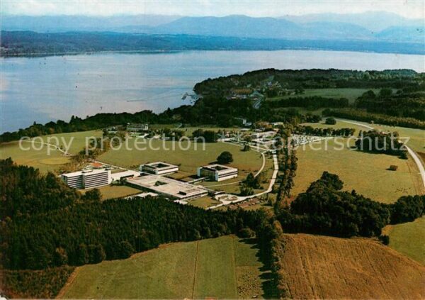 Bernried Starnberger See Klinik Höhenried Fliegeraufnahme