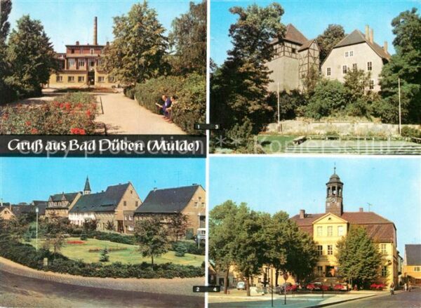 Bad Dueben Eisenmoorbad Platz der Jugend Freilicht