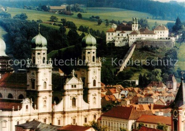 Passau Dom St Stephan mit Wallfahrtskirche Mar