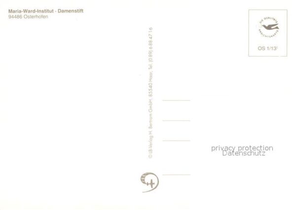 Osterhofen Niederbayern Maria Ward Institut Damenstift Fliegera – Bild 2
