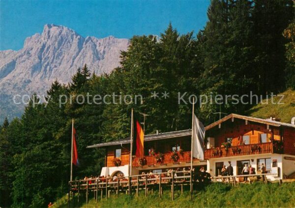 Ramsau Berchtesgaden Berggasthof Gerstreit mit Hochkalter