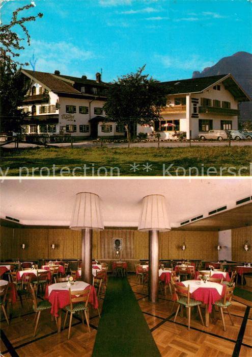 Pettendorf Marquartstein Restaurant Cafe Wessmer Hof Gastraum