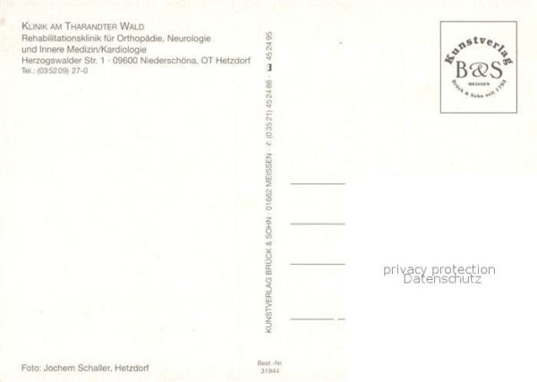 Niederschoena Klinik am Tharandter Wald – Bild 2