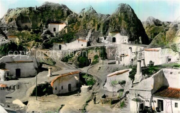 Guadix Vista de cuevas