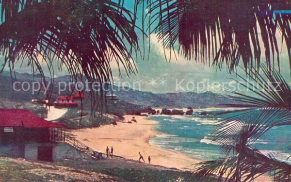 Barbados Sandy Beach on Bathsheba Coast