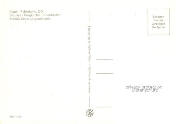 Klaus Pyhrnbahn Stausee Bergkirche Innenfresken Schloss – Bild 2