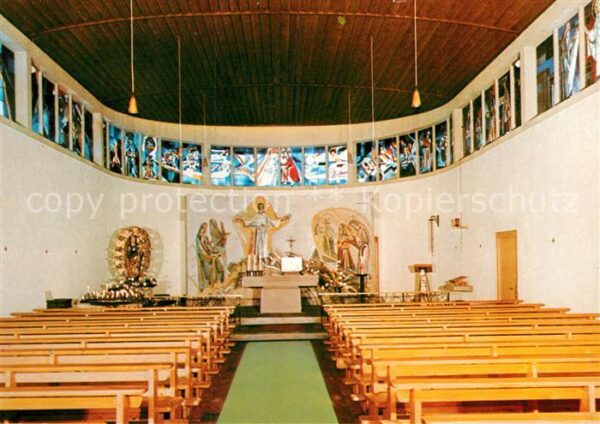 Buehl Baden Kapelle Maria Frieden Bühlerhöhe Innena