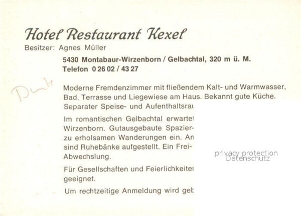 Wirzenborn Hotel Restaurant Kexel – Bild 2