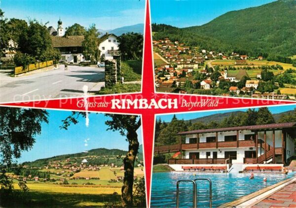 Rimbach Bayrischer Wald Teilansichten Landschaftspanorama Freib