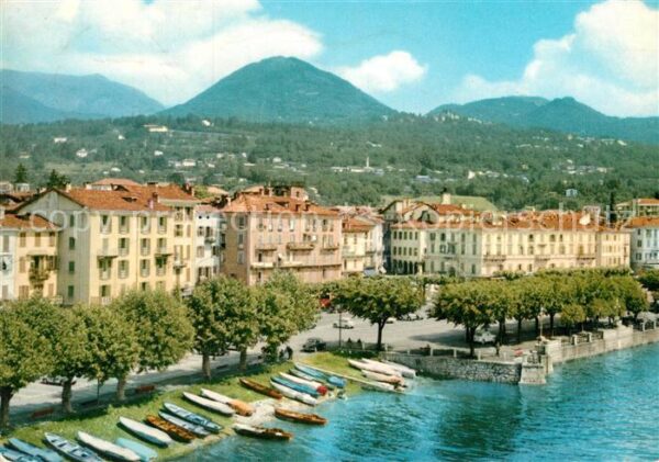 Intra Verbania Uferstrasse am Lago Maggiore