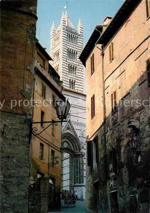 Siena Il Duomo Via Monnagnese Dom