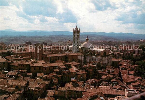 Siena Panorama e il Duomo Stadtbild mit Dom