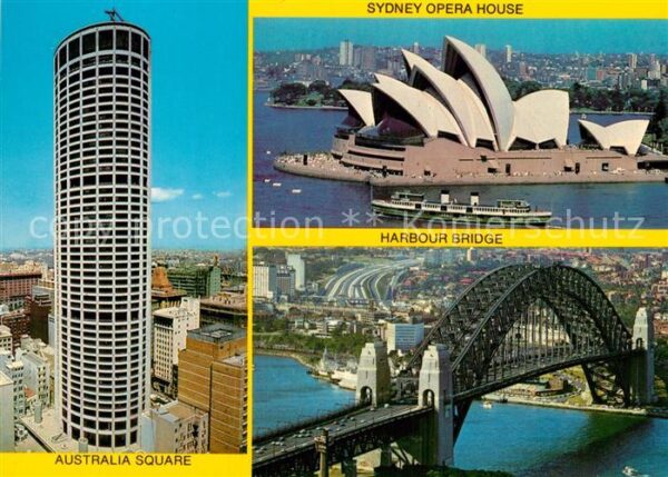 Sydney New South Wales Australia Square Opera House Harbour Br
