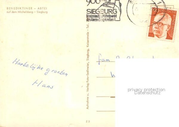 Siegburg Benediktiner Abtei auf dem Michelsberg – Bild 2