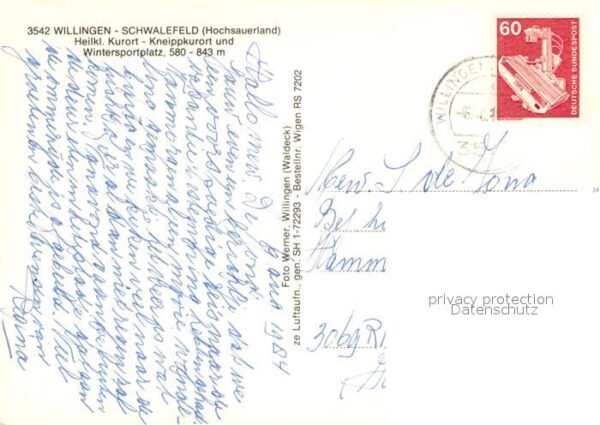 Schwalefeld Kneippkurort Fliegeraufnahme – Bild 2