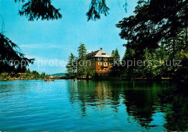 Mummelsee Blick über den Mummelsee Berghotel