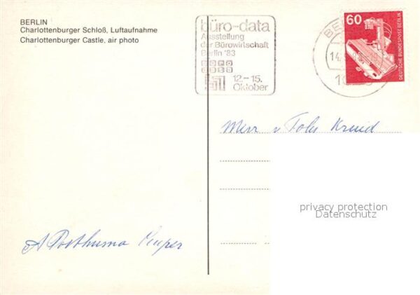 Berlin Charlottenburger Schloss Fliegeraufnahm – Bild 2