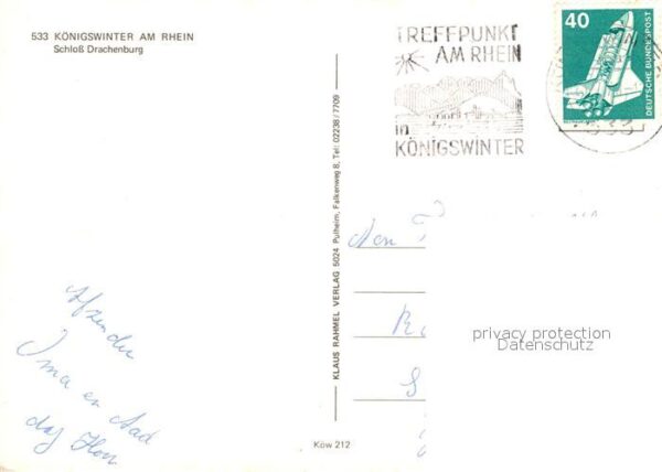 Koenigswinter Panorama mit Schloss Drachenburg – Bild 2