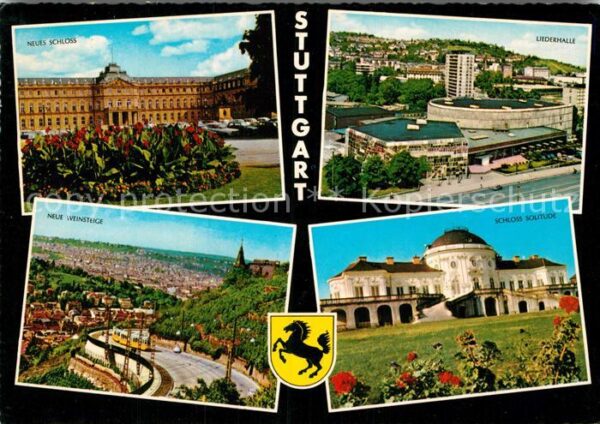 Stuttgart Neues Schloss Neue Weinsteige Liederhal