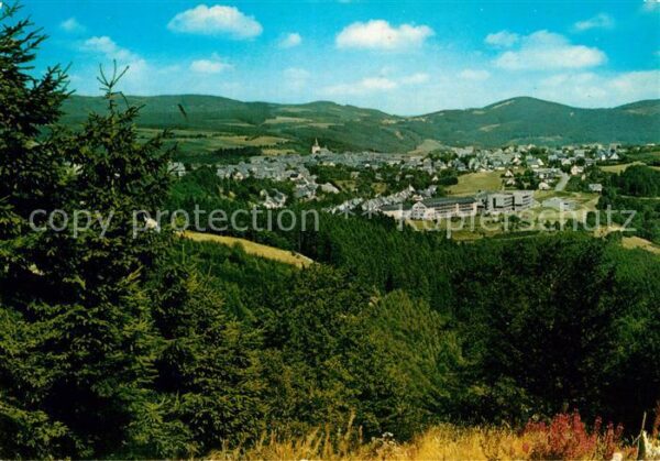 Winterberg Hochsauerland Panorama heilklimatischer Kurort
