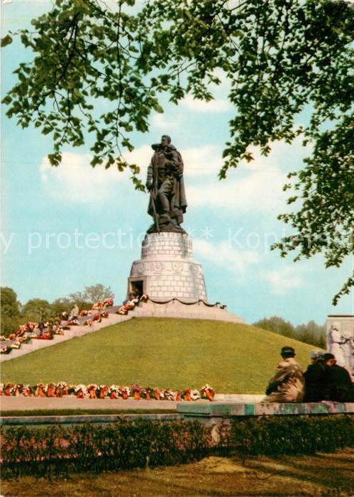 Treptow Berlin Sowjetisches Ehrenmal Hauptstadt der DD
