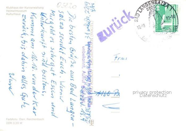 Bad Langensalza Klubhaus der Kurverwaltung Heimatmuseum – Bild 2