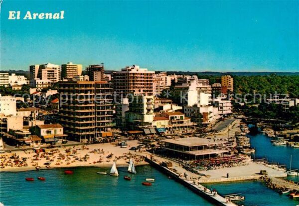 El Arenal Mallorca Club Nautico vista aerea