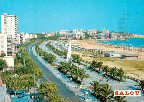Salou Paseo Jaime I Playa Promenade Strand