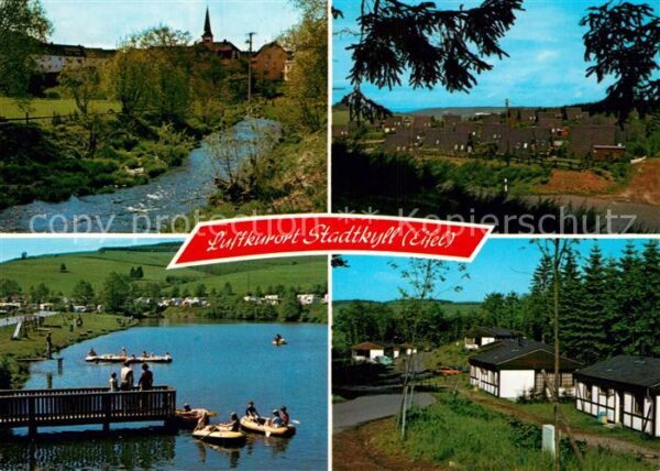 Stadtkyll Teilansichten Luftkurort Badesee Ferien