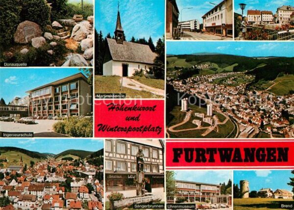 Furtwangen Donauquelle Ingenieurschule Kapelle Sän