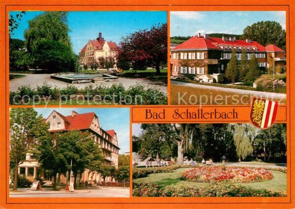 Bad Schallerbach Rheuma Kurort Rathaus Parkanlage Kurhei