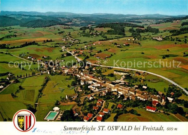 St Oswald Freistadt Sommerfrische Fliegeraufnahme