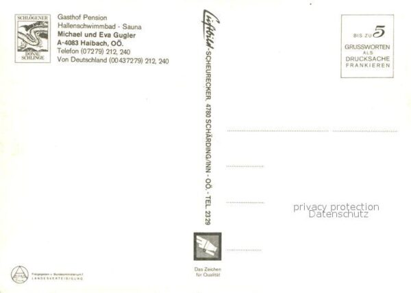 Haibach Muehlkreis Gasthof Pension an der Donau – Bild 2