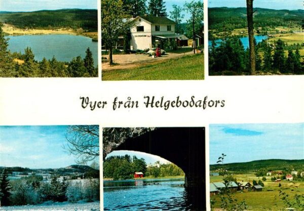 Helgebodafors Landschaftspanorama